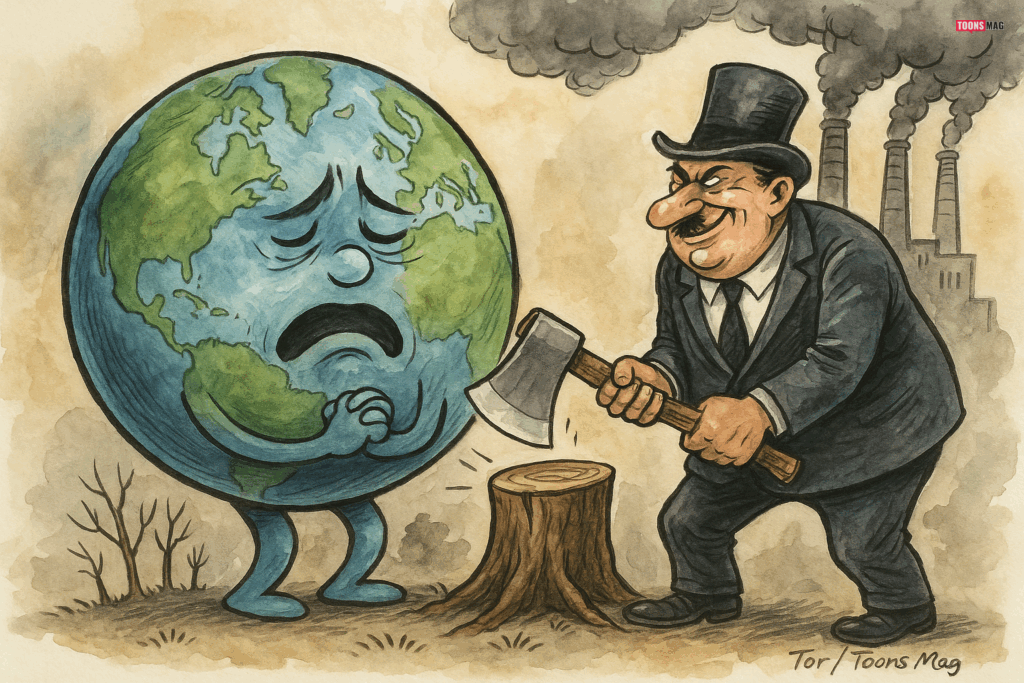 Techniques and Tools: How Modern Cartoonists Create Environmental Cartoons