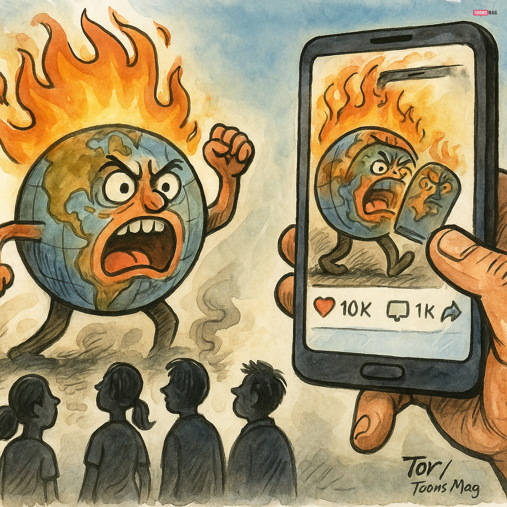 The Role of Memes and Visual Satire in Political Debate