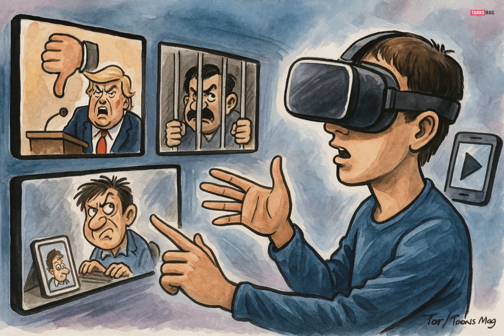 The Future of Editorial Cartoons on Social Media