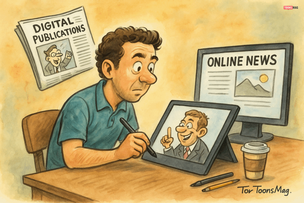 The Future of Cartooning in Media