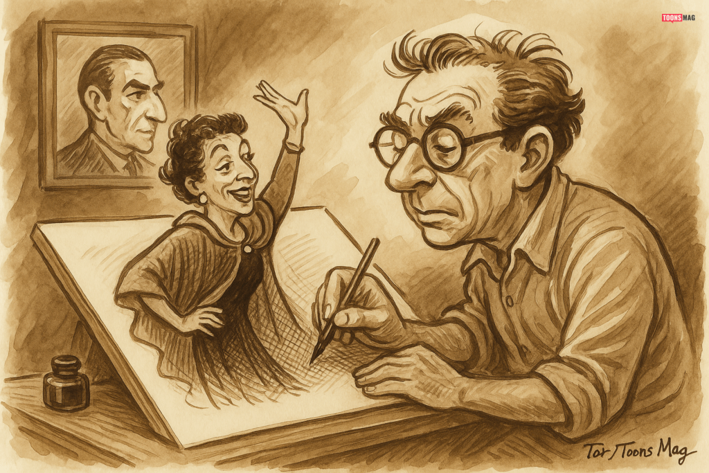 Mastering the Art of Cross-Hatching in Black-and-White Cartoons