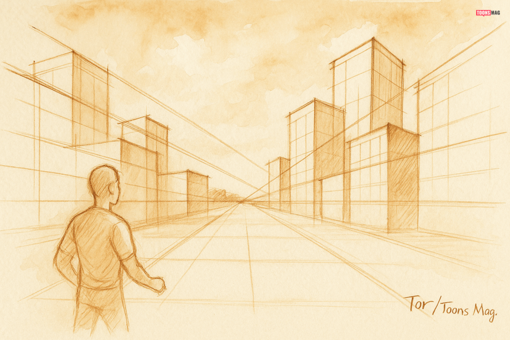 How to Use Perspective in Cartooning to Create Depth