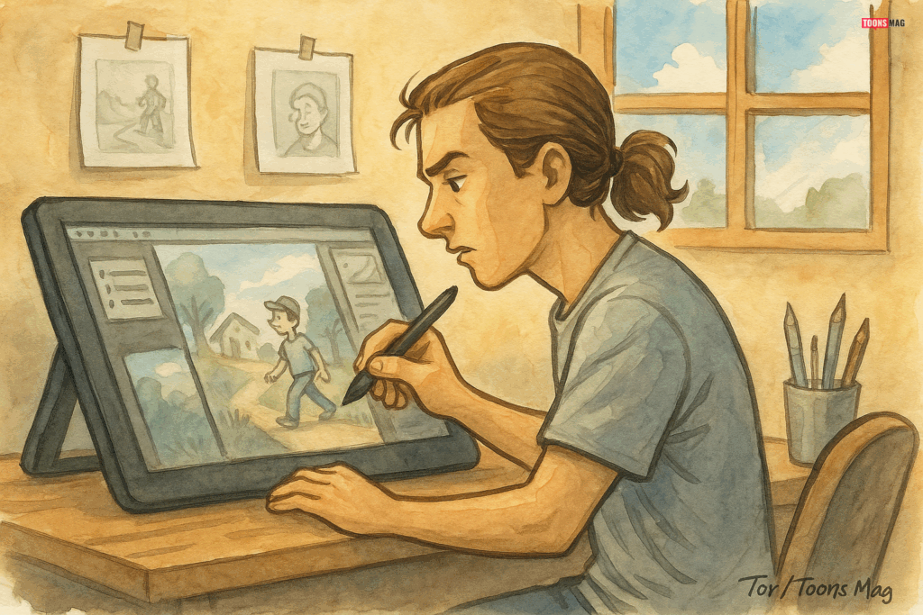 How to Use Perspective in Cartooning to Create Depth