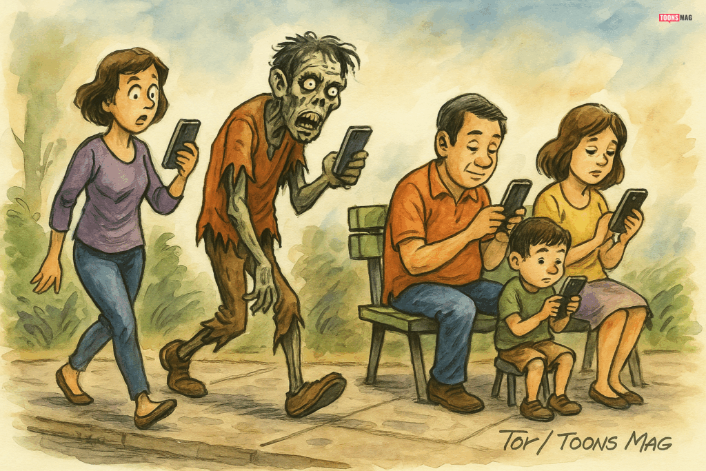 The Smartphone Society: Always Connected, Never Present