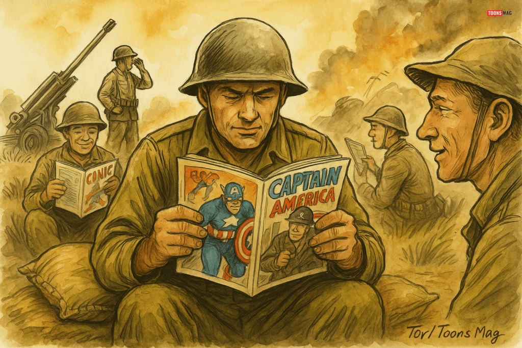How Comics Played a Role in World War II Propaganda